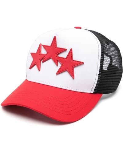 Amiri Three Star staggered Baseball Cap - Pink