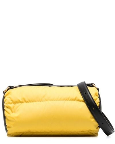 Moncler Keoni Padded Cross Body Bag - Yellow