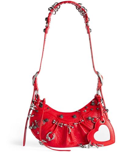 Balenciaga Xs Le Cagole Shoulder Bag - Red