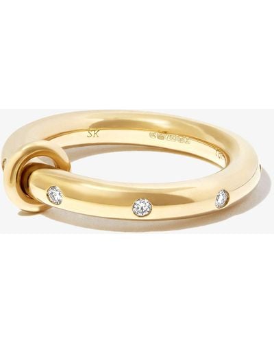 Spinelli Kilcollin 18k Yellow Ovio Diamond Ring - Metallic