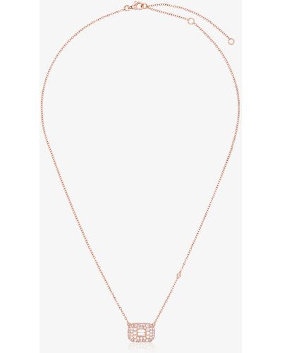 SHAY Baguette Diamond Necklace - Metallic