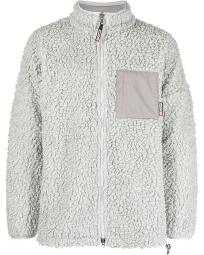 66 North Varmahlíð Shearling Fleece Jacket - Men's - Acrylic/polyester/wool - Gray