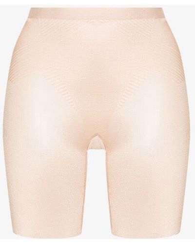 Spanx Thinstincts 2.0 Mid-thigh Shorts - Natural