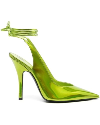 Green shop hologram heels