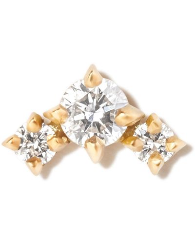 Lizzie Mandler Yellow Éclat Diamond Stud Earring - Metallic