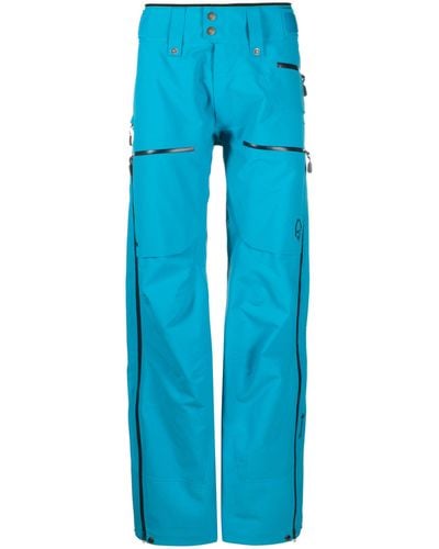 Norrøna Lofoten Gore-tex Pro Ski Trousers - Men's - Polyamide - Blue