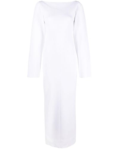 Khaite The Alta Maxi Dress - White