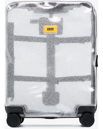 Crash Baggage Icon Small Cabin Suitcase - - Polycarbonite - Metallic