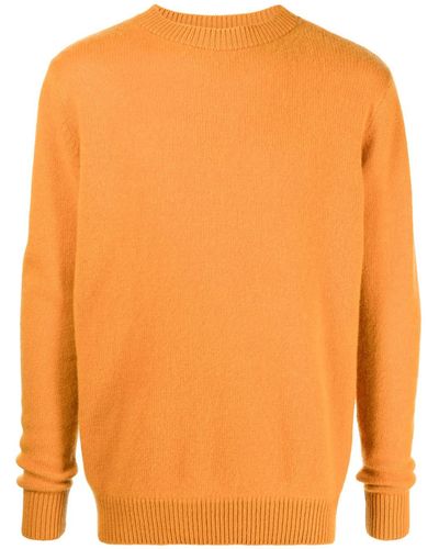 The Elder Statesman Cashmere Sweater - Unisex - Cashmere - Orange