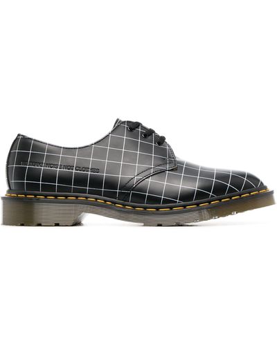 Dr. Martens X Undercover 1461 Leather Derby Shoes - Grey