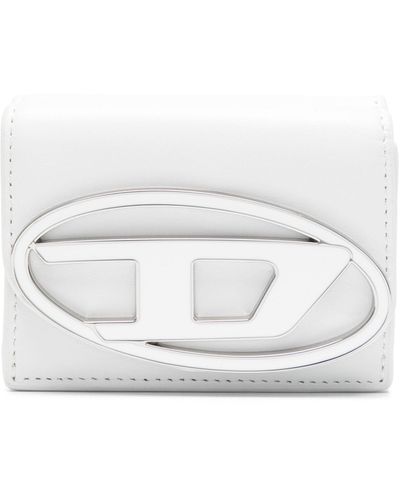 DIESEL 1dr Leather Wallet - White