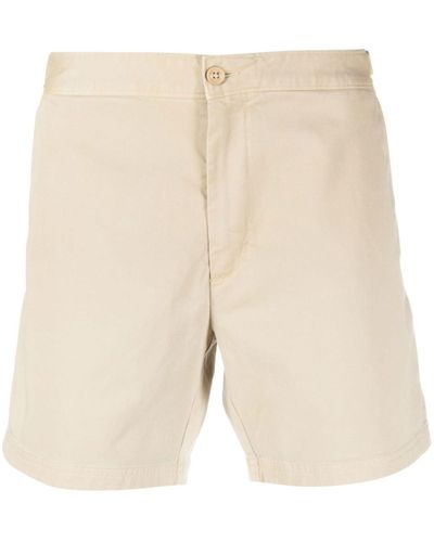 Orlebar Brown Bulldog Stretch-cotton Chino Shorts - Natural