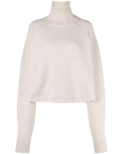 The Row Ehud Top In Cashmere - White