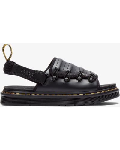 Dr. Martens X Suicoke Mura Slingback Leather Sandals - Black