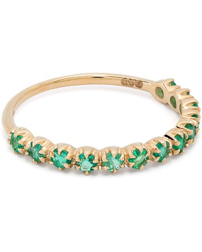 Pascale Monvoisin 9k Yellow Ava No. 2 Emerald Ring - Metallic
