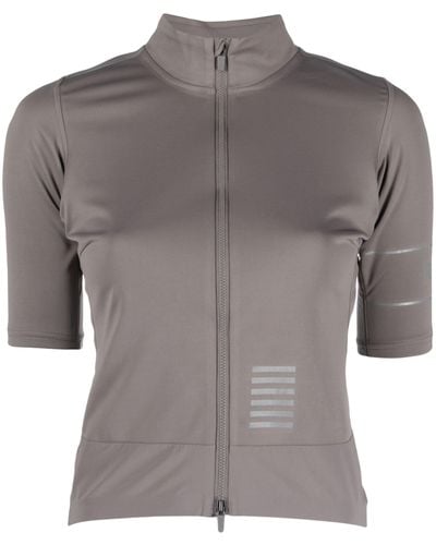 Rapha Pro Team Gore-tex Windstopper Jersey Top - Women's - Recycled Polyester/nylon/elastane - Gray