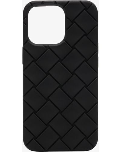 Bottega Veneta Rubber Iphone 13 Pro Case - Black
