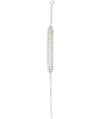 Isabel Marant Crystal-embellished Choker Necklace - White