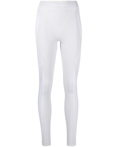 MISBHV Logo-waist Ski leggings - White