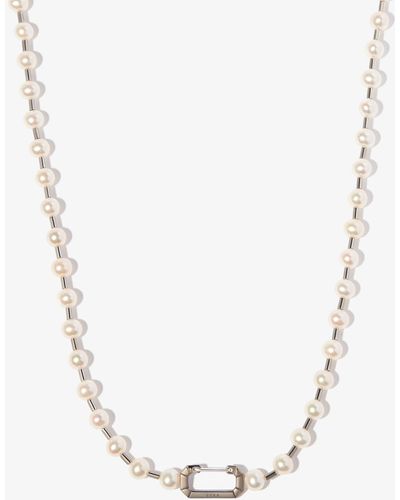 Eera Eéra - 18k White Gold Vita Pearl Necklace