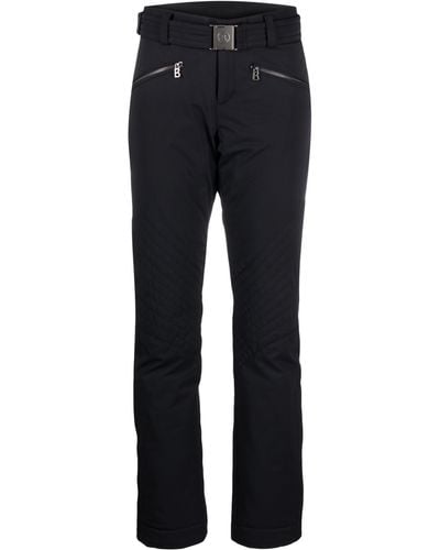 Bogner Fraenzi Straight Leg Ski Trousers - Black