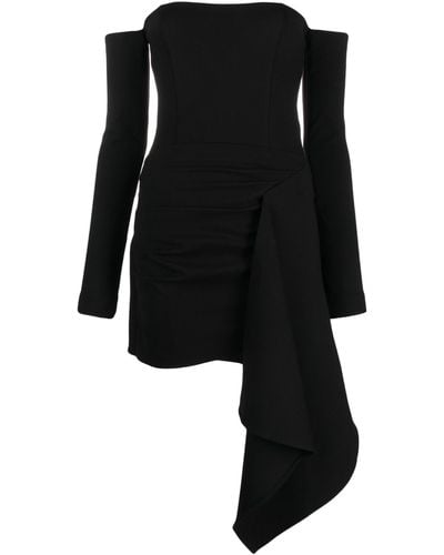 GAUGE81 Ansley Off-shoulder Minidress - Black