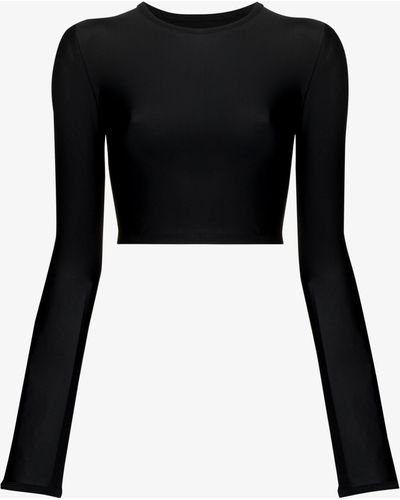 Matteau The Sun Long Sleeve T-shirt - Women's - Spandex/elastane/nylon - Black