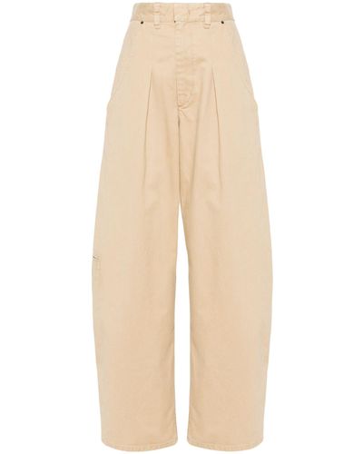 Isabel Marant Trousers Beige - Natural