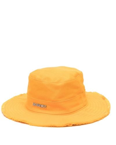 Jacquemus Le Bob Artichaut Cotton Hat - Orange