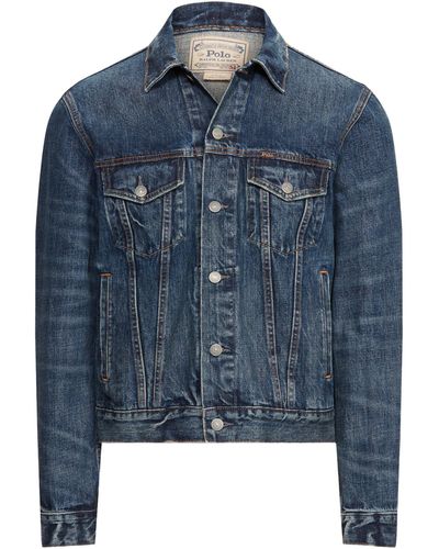 Polo Ralph Lauren Denim Cotton Trucker Jacket - Blue