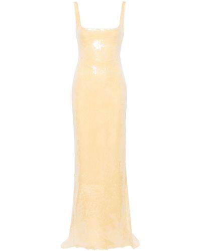 16Arlington Electra Sequin-embellished Gown - Metallic