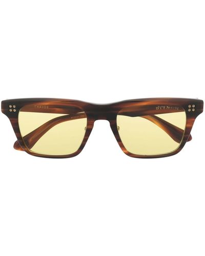 Dita Eyewear Square Frame Sunglasses - Unisex - Acetate - Natural