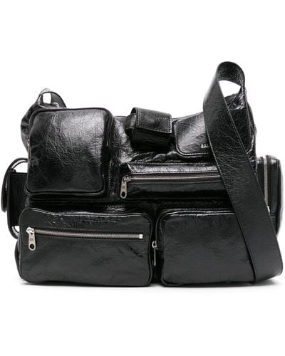 Balenciaga Large Superbusy Shoulder Bag - Black