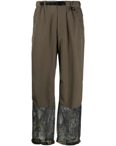 Snow Peak Brown Insect Shield Trousers - Grey