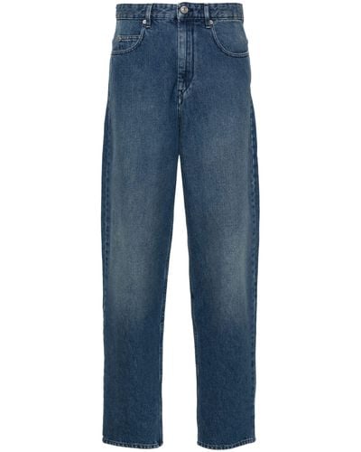 Isabel Marant Corsy Wide-leg Jeans - Women's - Cotton/polyester - Blue