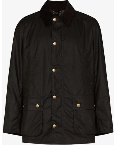Barbour Ashby Wax Jacket - Men's - Cotton/polyester - Black