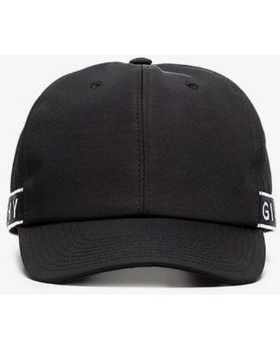 Givenchy Tape Logo Baseball Cap - Black
