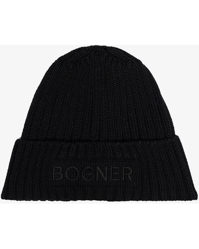 Bogner Enio Beanie Hat - Black