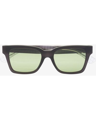A_COLD_WALL* X Rsf Black America Square Sunglasses - Green