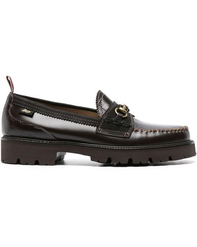 G.H. Bass & Co. X Nicholas Daley Leather Loafers - Black