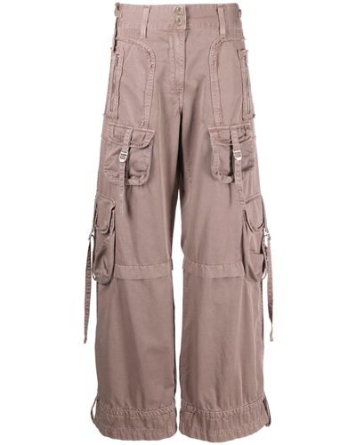 Acne Studios Wide-leg Cargo Pants - Natural