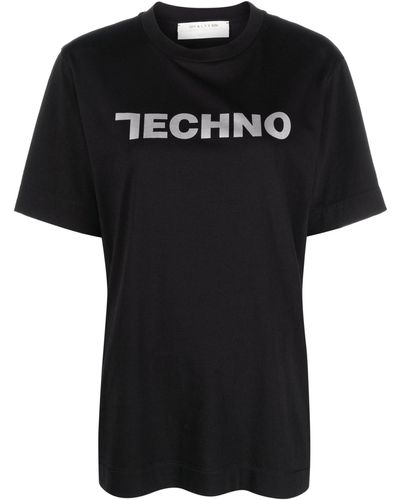 1017 ALYX 9SM Techno Print T-shirt - Black