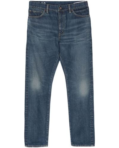 Visvim Mid-rise Tapered Jeans - Blue