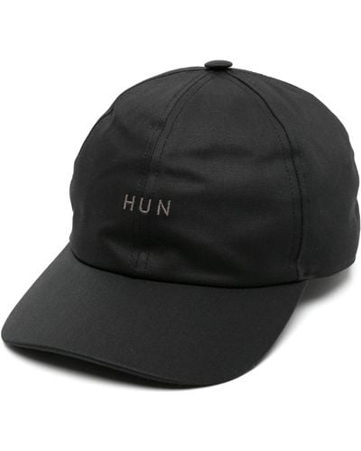 Rick Owens Hun-embroidered Baseball Cap - Black