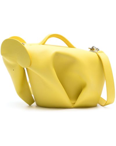 Loewe Large Elephant Tote Bag - Yellow