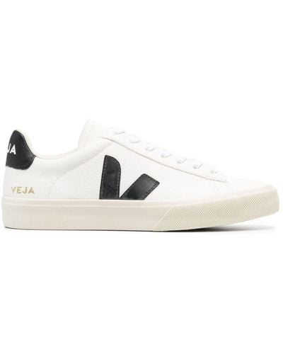 Veja Campo Leather Sneakers - Unisex - Leather/rubber/recycled Polyester - White