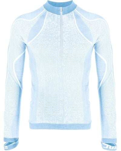 Saul Nash Intarsia-knit Top - Men's - Polyamide/wool/elastane - Blue