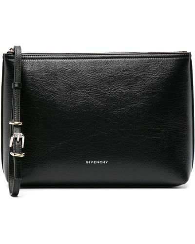 Givenchy Voyou Leather Pouch - Black