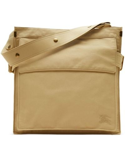 Burberry Neutral Trench Tote Bag - Natural