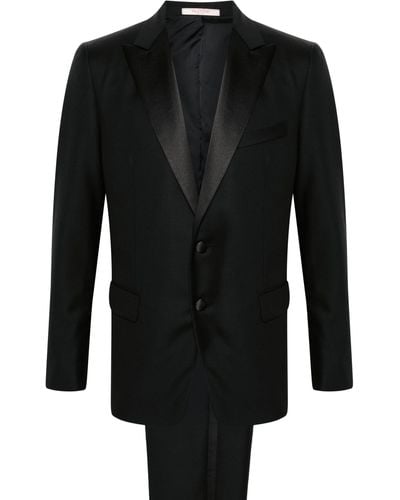 Valentino Garavani Single-breasted Wool Tuxedo - Black